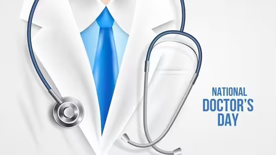 The theme for National Doctors' Day 1st july 2024 in India is "Healing Hands, Caring Hearts.