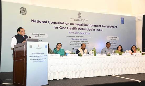 National Consultation on One Health Legal Assessment Inaugurated in Delhi.
