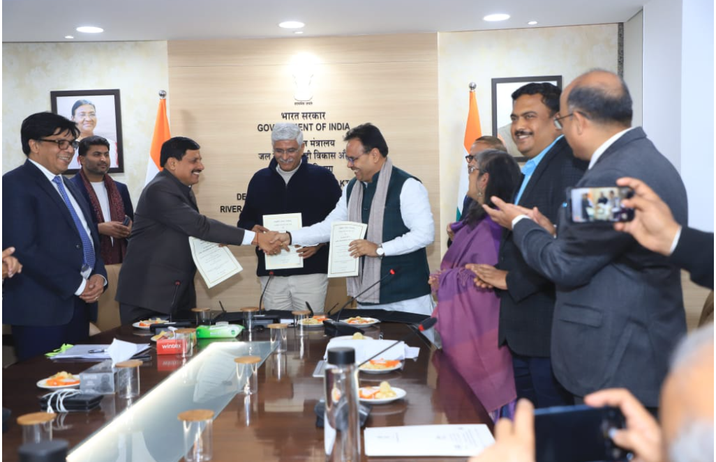 MP, Rajasthan, and GoI Sign MoU on Modified PKC-ERCP Link Project.