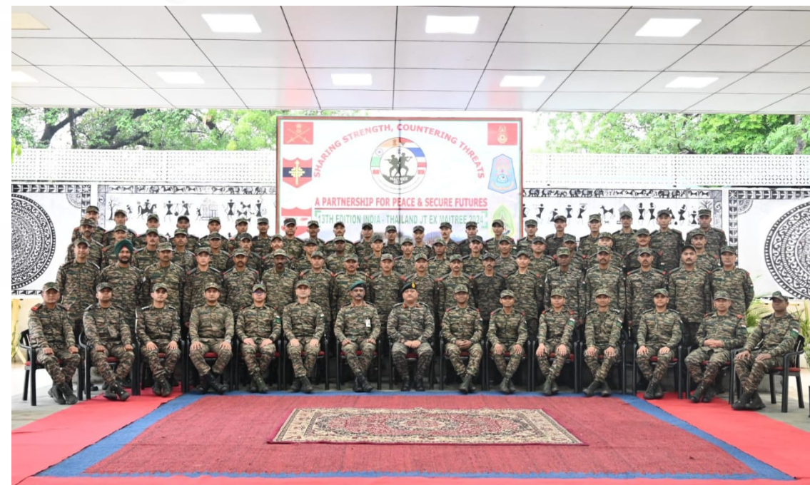 Indian Army Heads to Thailand for Joint Exercise Maitree. 
