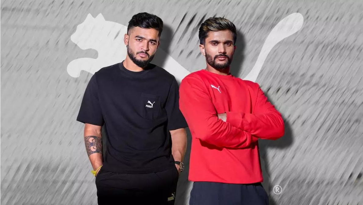 Puma India Signs Rising Cricket Stars Riyan Parag and Nitish Kumar Reddy.
