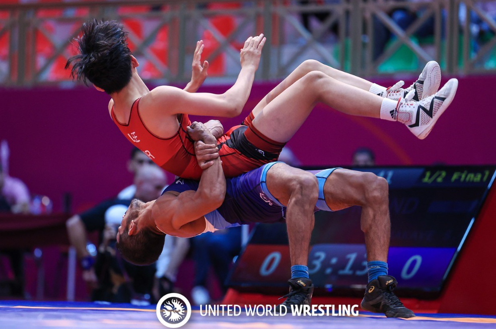 Samarth Mhakave of Maharashtra Secures Silver at Under-17 Asian Wrestling Championship.
