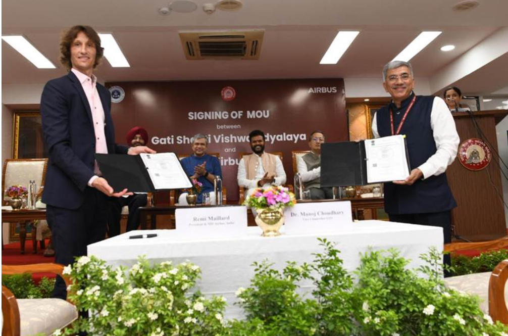 GSV Vadodara and Airbus Partner for Aerospace Education.
