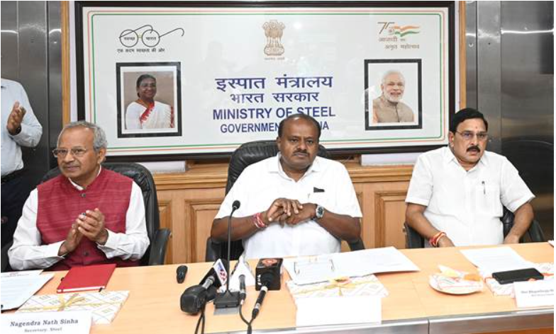 Ministry of Steel Launches SIMS 2.0 Portal and Safety Guidelines Volume 2.
