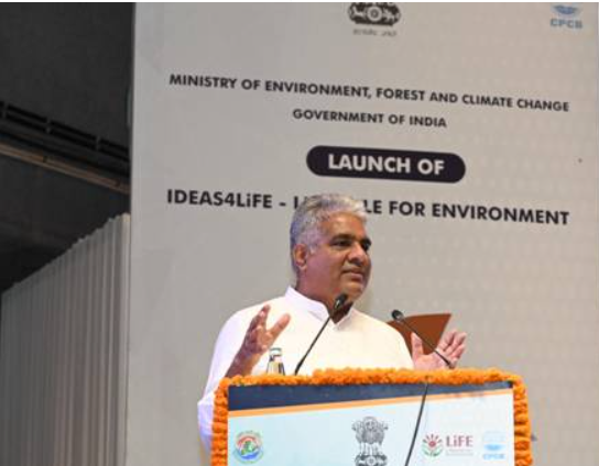 Union Minister Bhupendra Yadav Launches 'Ideas4Life' Initiative at IIT Delhi.
