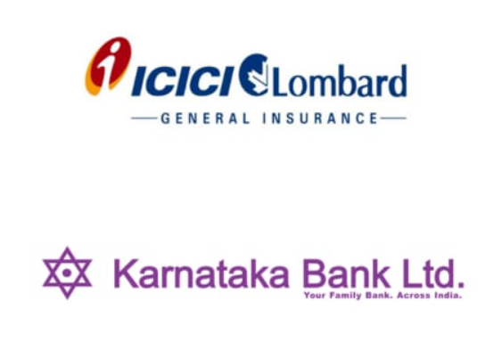 ICICI Lombard Partners Karnataka Bank For Bancassurance.
