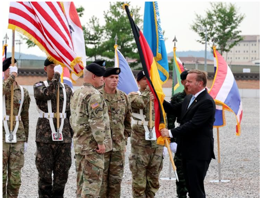 Germany joins UN Command as 18th member state.
