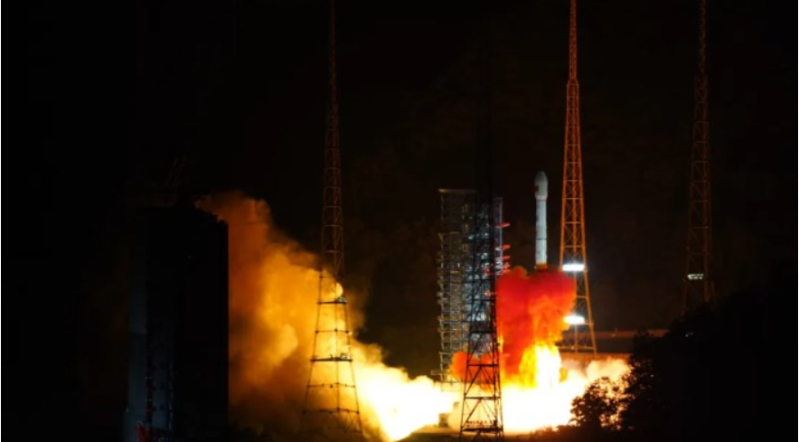 China Successfully Launches New High-Orbit Internet Services Satellite WHG-02.
