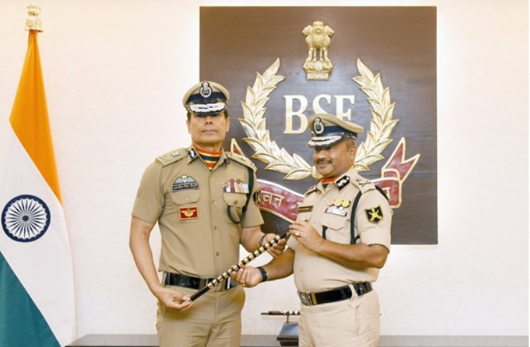 Sashastra Seema Bal (SSB) DG Daljit Singh Chawdhary Takes Over Additional Charge as DG of BSF.
