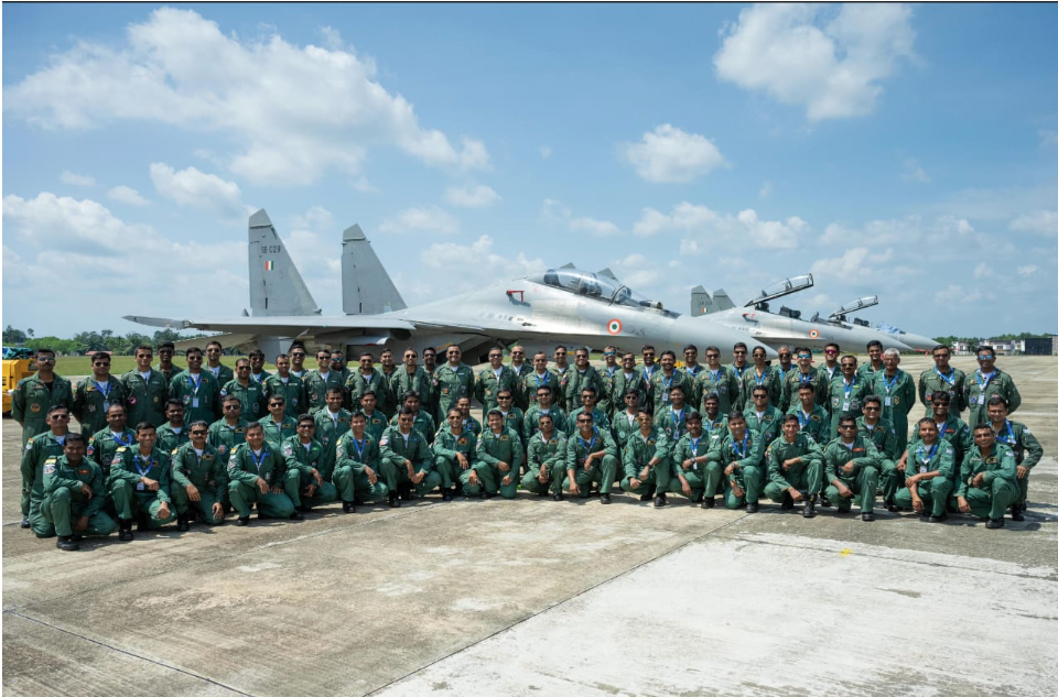 Indian Air Force Successfully Concludes Participation in Exercise Udara Shakti 2024.
