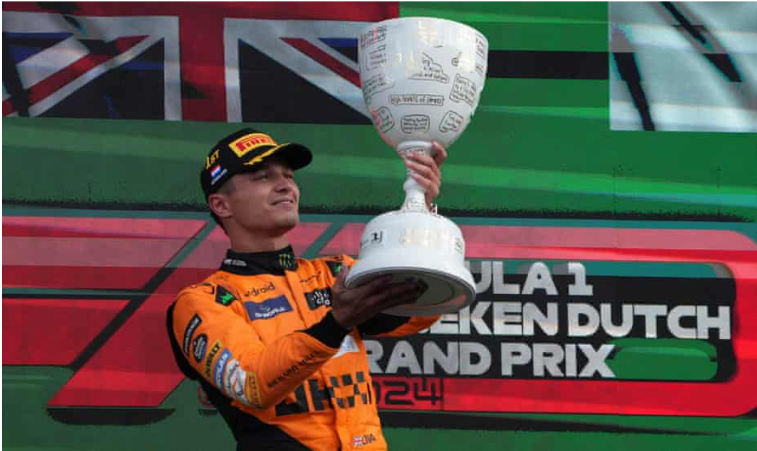 McLaren's Lando Norris Triumphs at the 2024 Dutch Grand Prix.
