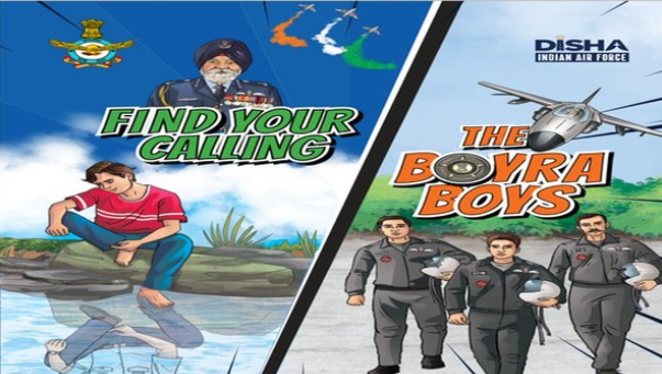 Air Chief Marshal V R Chaudhari launches first comic book on Indian Air Force heroes.