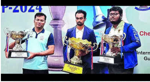 GM Karthik Venkataraman Clinches 6th National Chess Championship Title in Haryana.
