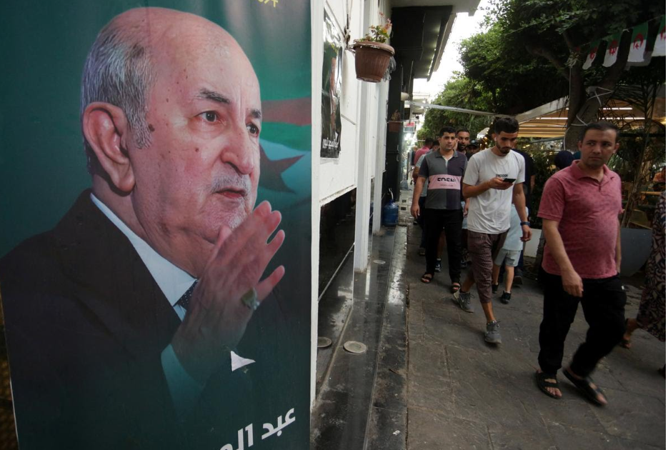 Algerian President Abdelmadjid Tebboune Re-Elected for Second Term.
