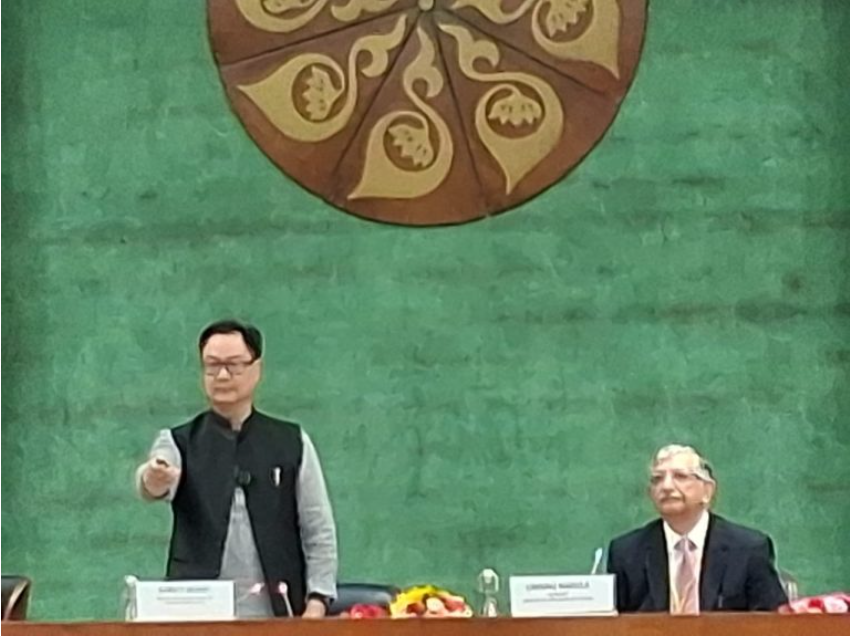 Union Minister Kiren Rijiju Launches 6 Initiatives as Part of 100-Day Achievements of the Ministry of Panchayati Raj (MPA).