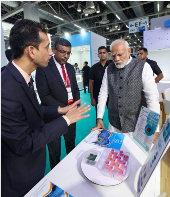 PM Narendra Modi Inaugurates SEMICON India 2024 in Greater Noida, Uttar Pradesh.
