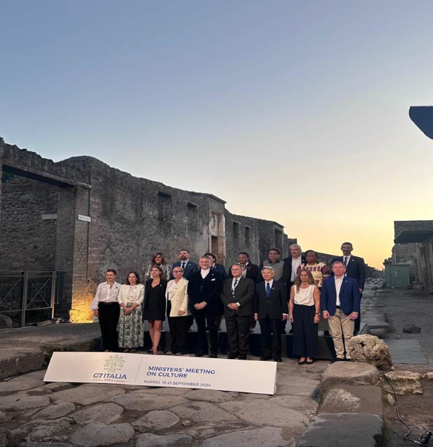 India Participates in G7 Ministerial Meeting on Culture in Naples, Italy.
