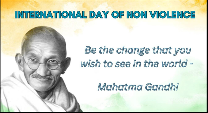 International Day of Non-Violence - October 2, 2024