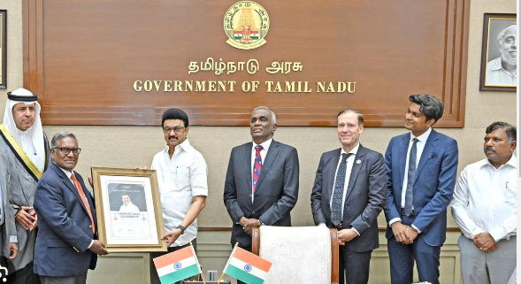 Tamil Nadu Chief Minister M.K. Stalin has been honored with the Asia HRD Lifetime Achievement Award.