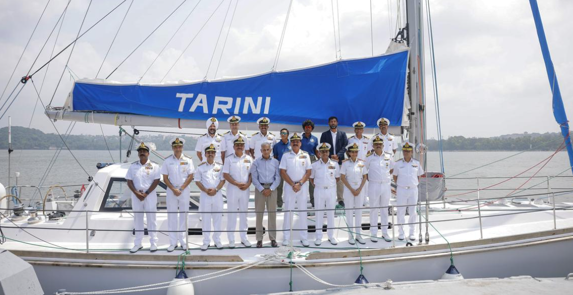 Two women Navy officers are set to embark on an eight-month journey to sail around the world.