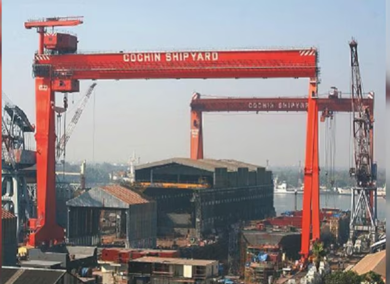 Gol sold a 5% stake in Cochin Shipyard Limited for ₹2,026 crore.