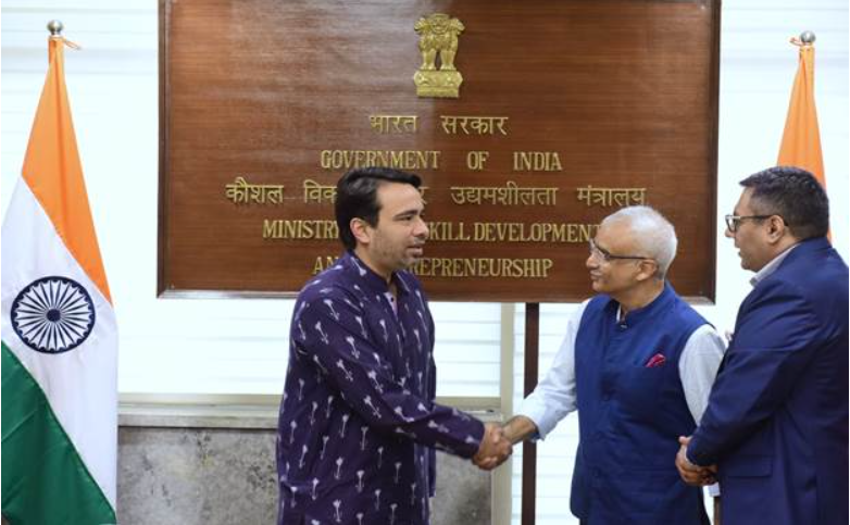 MSDE Partners with Meta for AI Assistant in Skill India Mission and Establishes Five Centers of Excellence in NSTIs.