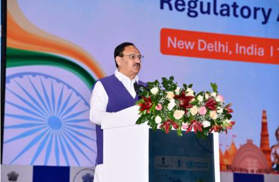 India and WHO Jointly Host 19th International Conference of Drug Regulatory Authorities in New Delhi.
