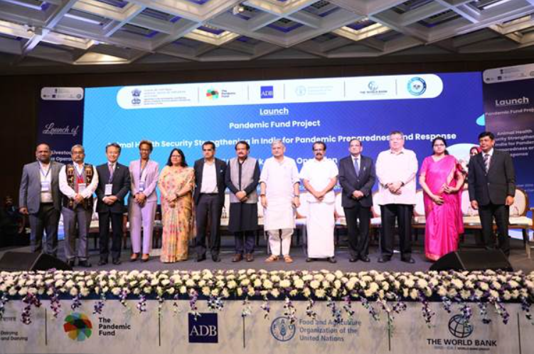 Union Minister Rajeev Ranjan Singh Launches Pandemic Fund Project and 21st Livestock Census to Enhance Animal Health Security. 