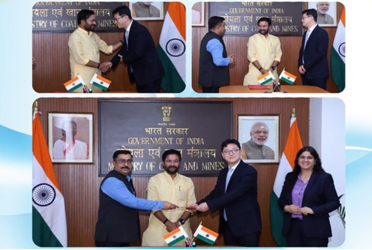 India-International Energy Agency (IEA) Signs MoU for Cooperation in Critical Minerals.
