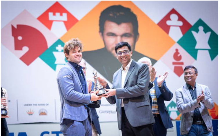 Magnus Carlsen Clinches Both Rapid and Blitz Titles at Tata Steel Chess Tournament 2024.
