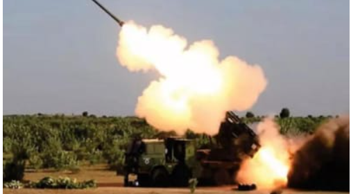 India exports Pinaka rocket systems to Armenia.
