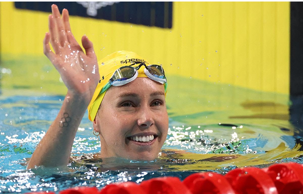 Australian Swimmer Emma McKeon, a 14-Time Olympic Medalist, Announces Her Retirement.
