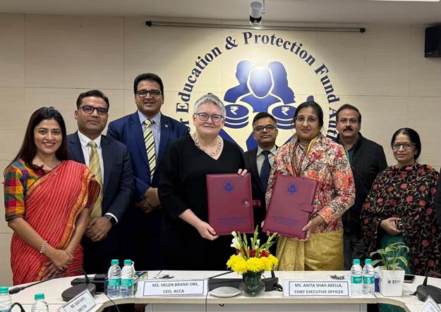 MOU Signed Between IEPFA and ACCA to Boost Financial Literacy in India