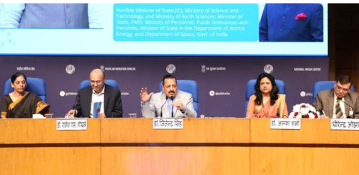 Union Minister Jitendra Singh has launched India's first anti-pesticide bodysuit called "Kisan Kavach" (a protective suit for farmers).