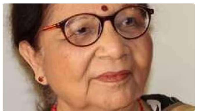 Renowned Hindi writer Suryabala honored with the 34th Vyas Samman.