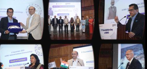 1st BRIC Foundation Day Celebrated with the Launch of "One Day One Genome" Initiative.