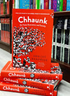 Nobel Prize Laureate Abhijit Banerjee Launches New Book "Chhaunk on Food, Economics, and Society".
