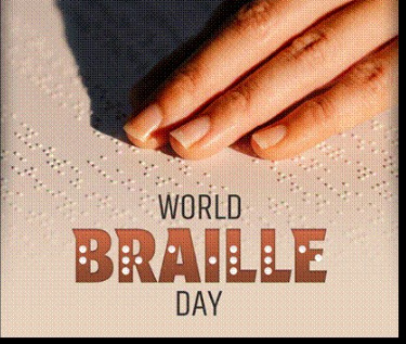 World Braille Day Observed on January 4, 2025.