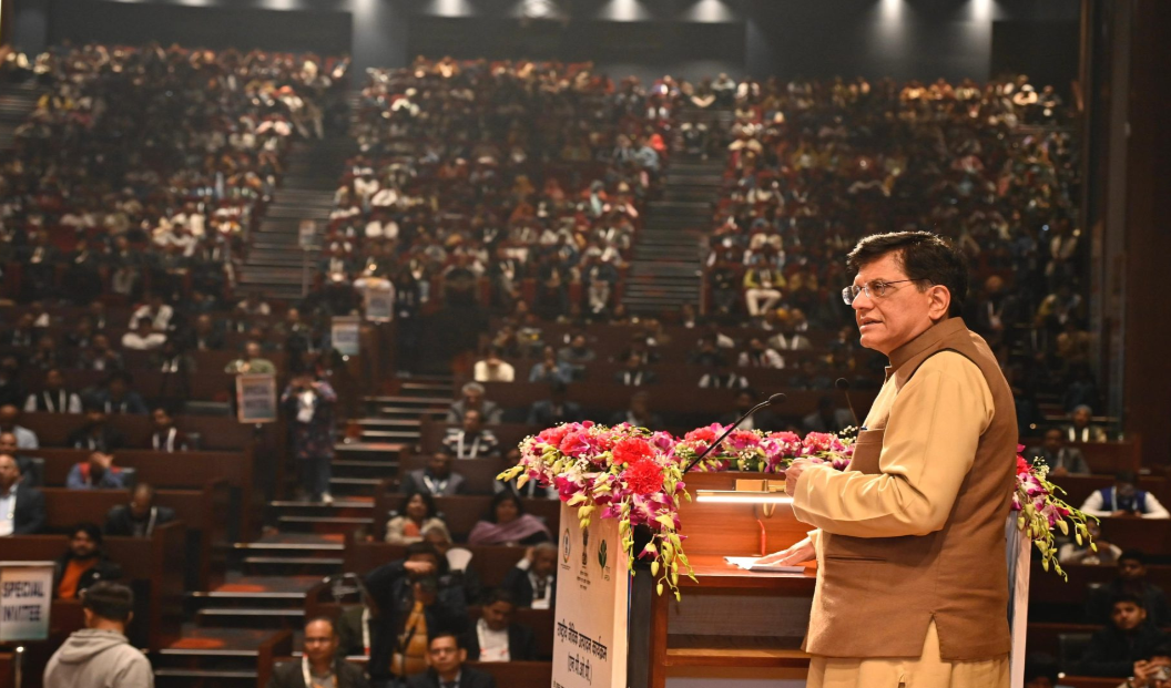 Union Minister Piyush Goyal Unveils 8th Edition of National Programme for Organic Production (NPOP) in New Delhi.
