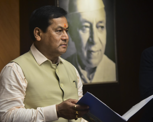 Union Minister Sarbananda Sonowal Chairs 2nd IWDC Meeting in Assam.