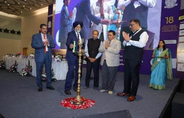 Amardeep Singh Bhatia Inaugurates 18th NCB International Conference & Exhibition on Cement, Concrete, and Building Materials in New Delhi.