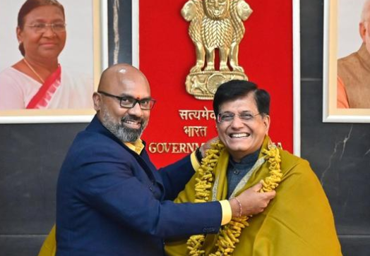Union Minister Piyush Goyal Launches National Turmeric Board and Appoints Palle Ganga Reddy as Chairman.
