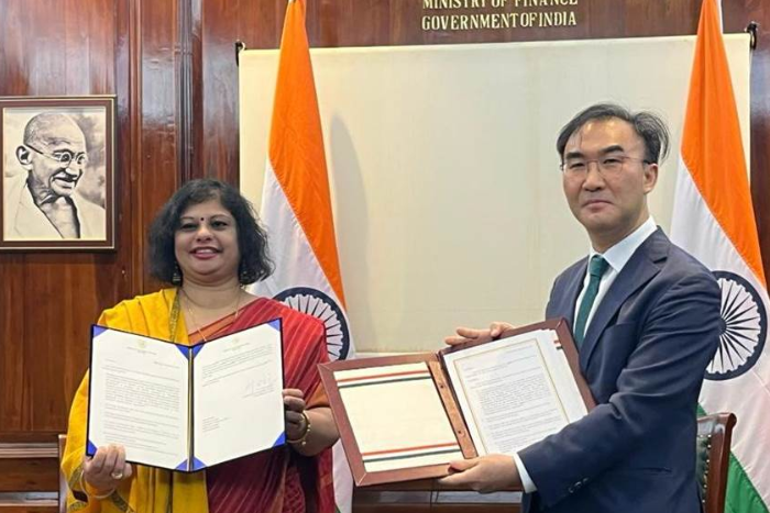India and South Korea Sign Exchange of Notes for NCERT's Technical Cooperation Project.
