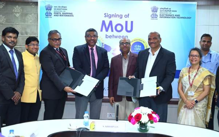 DGS Collaborates with C-DAC to Boost Maritime Innovation.