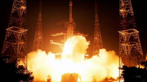 ISRO Achieves Historic 100th Mission with Successful GSLV-F15 Launch from Sriharikota, Andhra Pradesh.