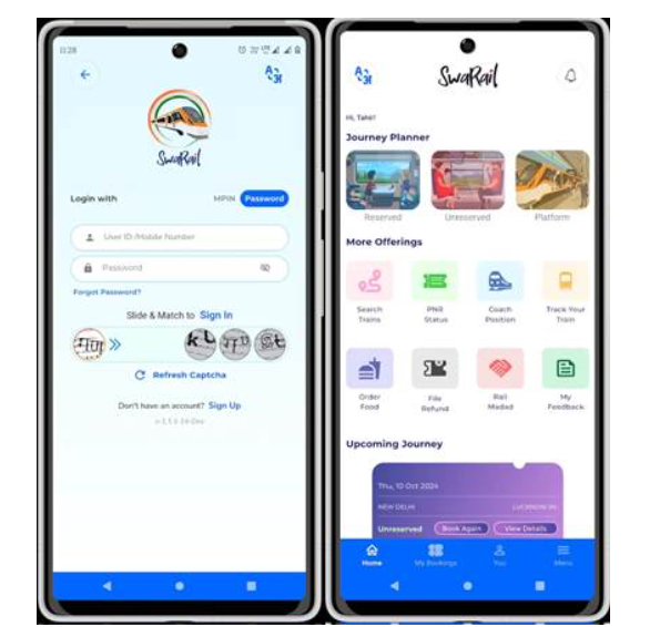 Ministry of Railways (MoR) Unveils 'SwaRail' SuperApp for Beta Testing.