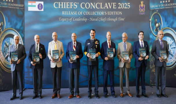 Indian Navy Hosts Chiefs' Conclave 2025 to Discuss Future Warfare and Maritime Strategy.