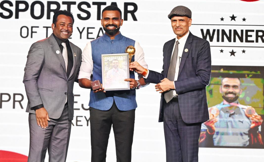 Sportstar Aces Awards 2025: PR Sreejesh and Manu Bhaker Honoured as Sportstar of the Year (Male & Female).