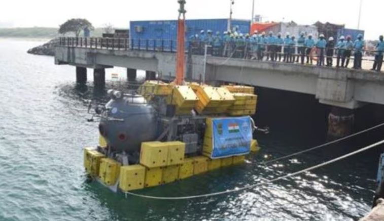 India's Next-Gen Deep-Ocean Submersible 'Matsya-6000' Successfully Completes Wet Trials.