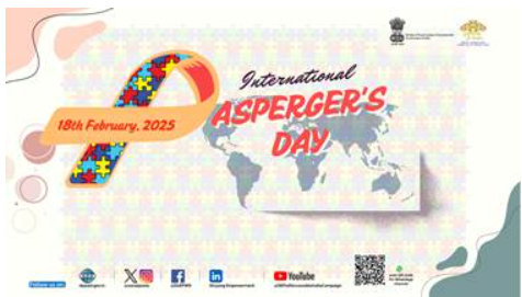 International Asperger's Day recently observed on February 18, 2025.